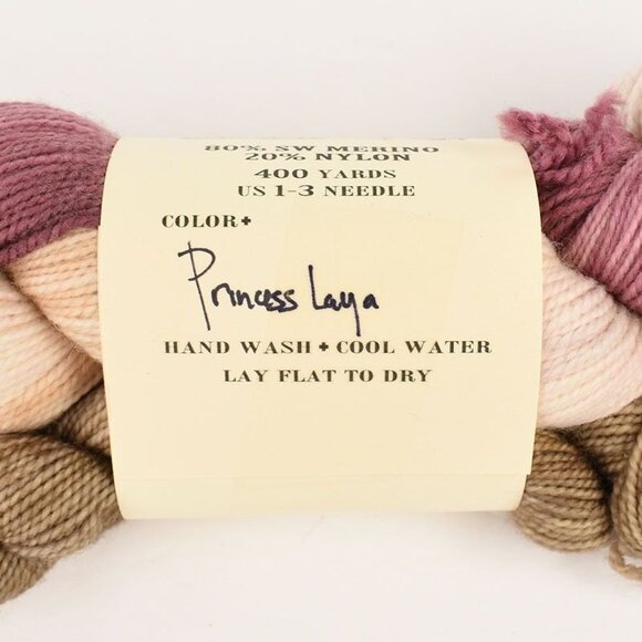 Chelsea Luxe Yarn Coop Collection Sock Set SW Merino Nylon Princess Laya - Picture 3 of 3